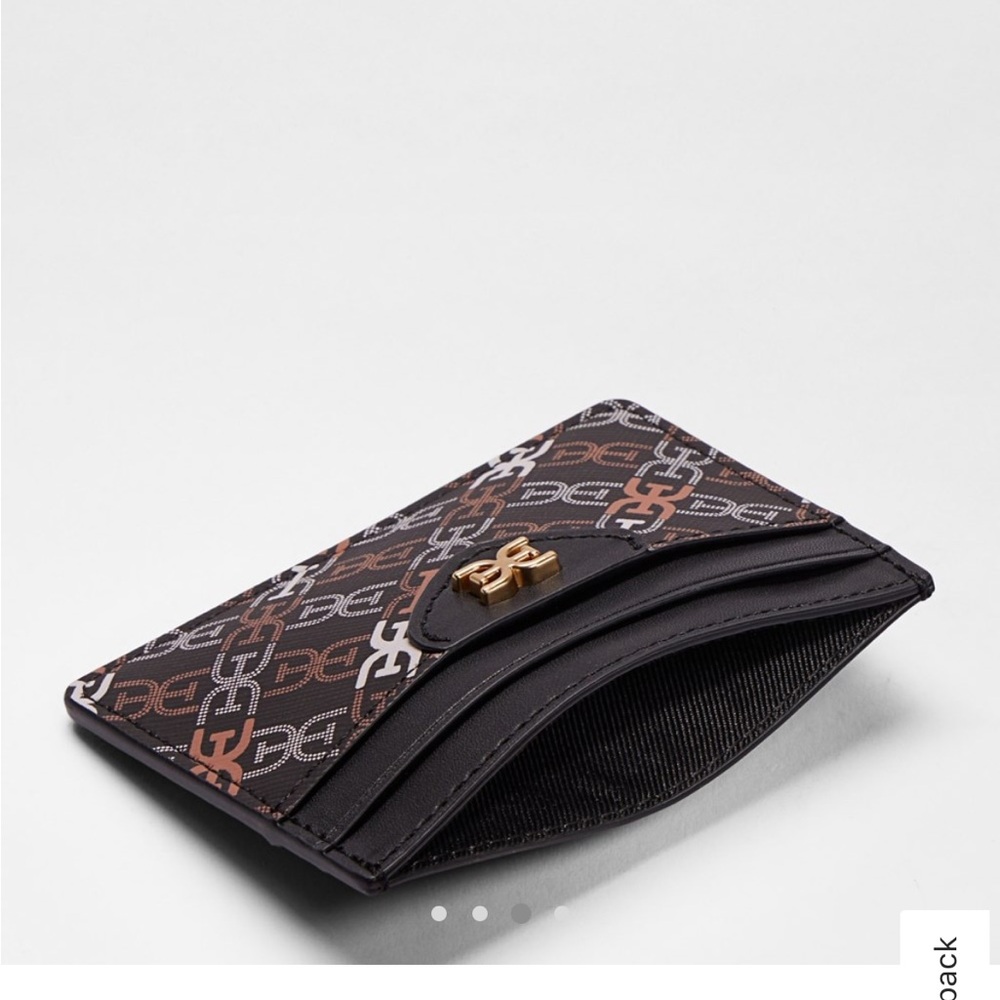 Sam Edelman Harper Monogram Cardcase - Picture 3 of 7